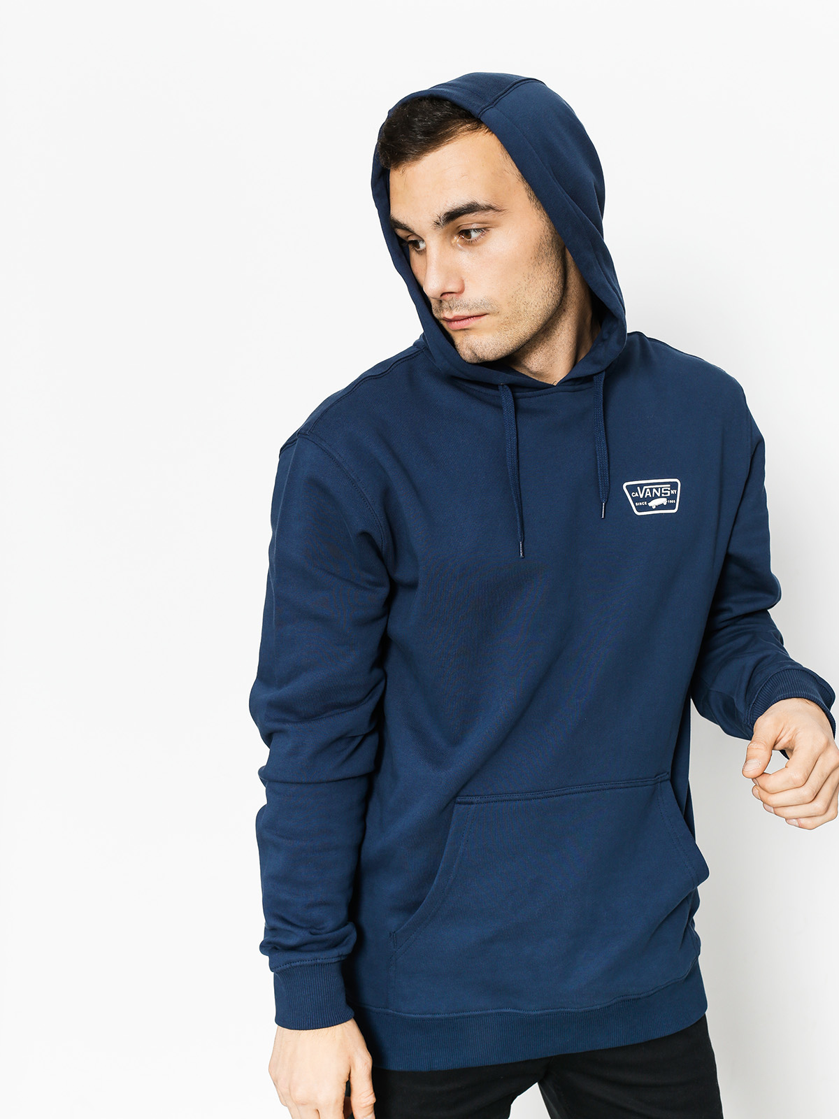 Bluza z kapturem Vans Full Patched HD (dress/blues)