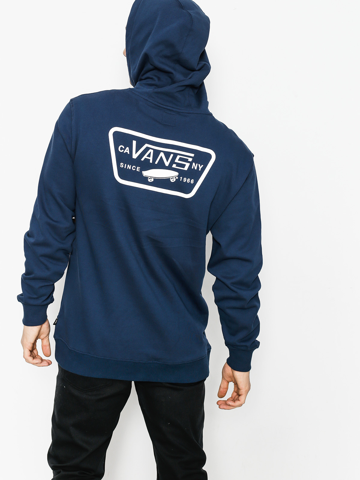 Bluza z kapturem Vans Full Patched HD (dress/blues)