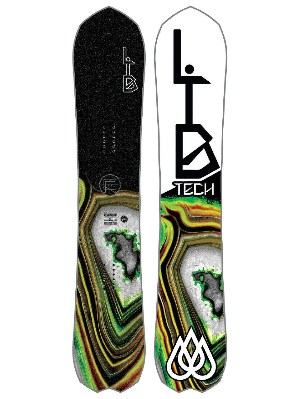 Męska Deska snowboardowa Lib Tech T Rice Gold Member Fp C2X (white)