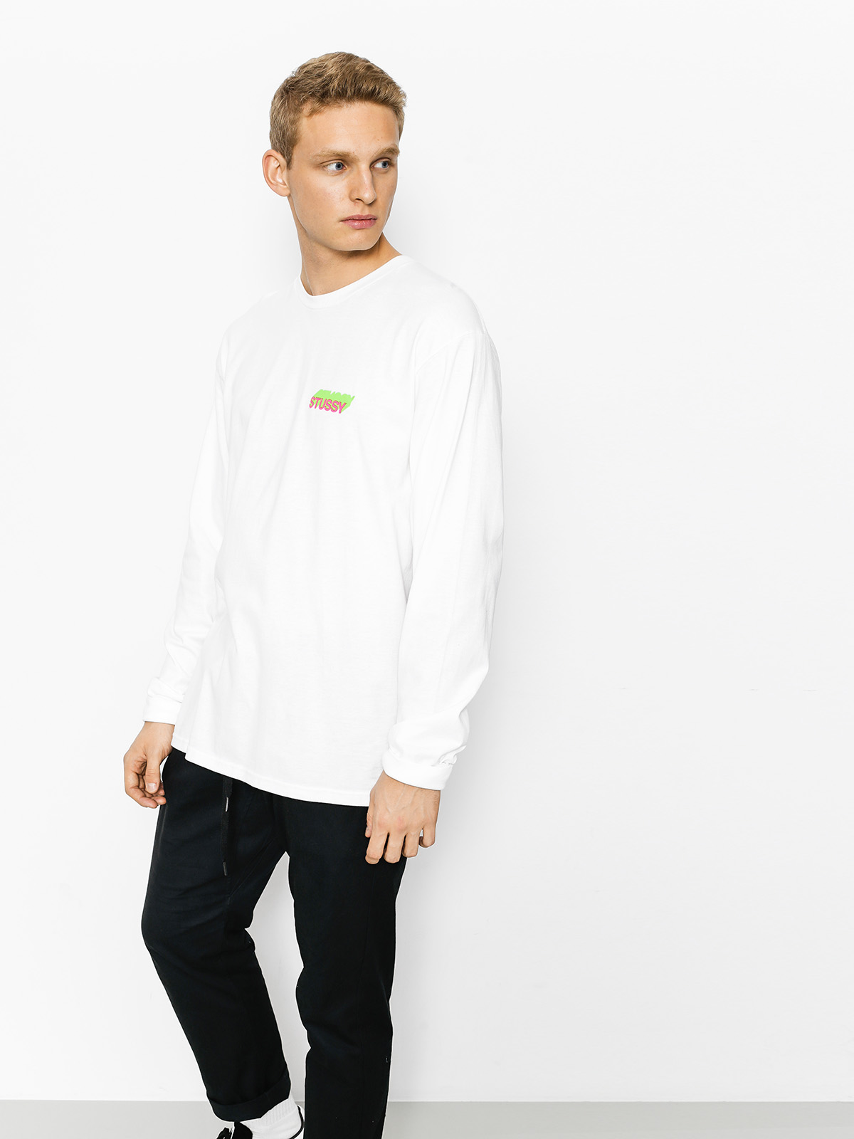 Longsleeve Stussy Hold A Medz (white)