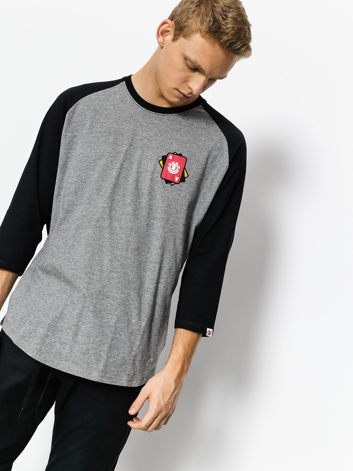 Koszulka Element Chips 3I4 Raglan (grey heather)