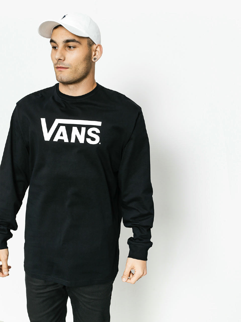 Longsleeve Vans Classic (black / white)