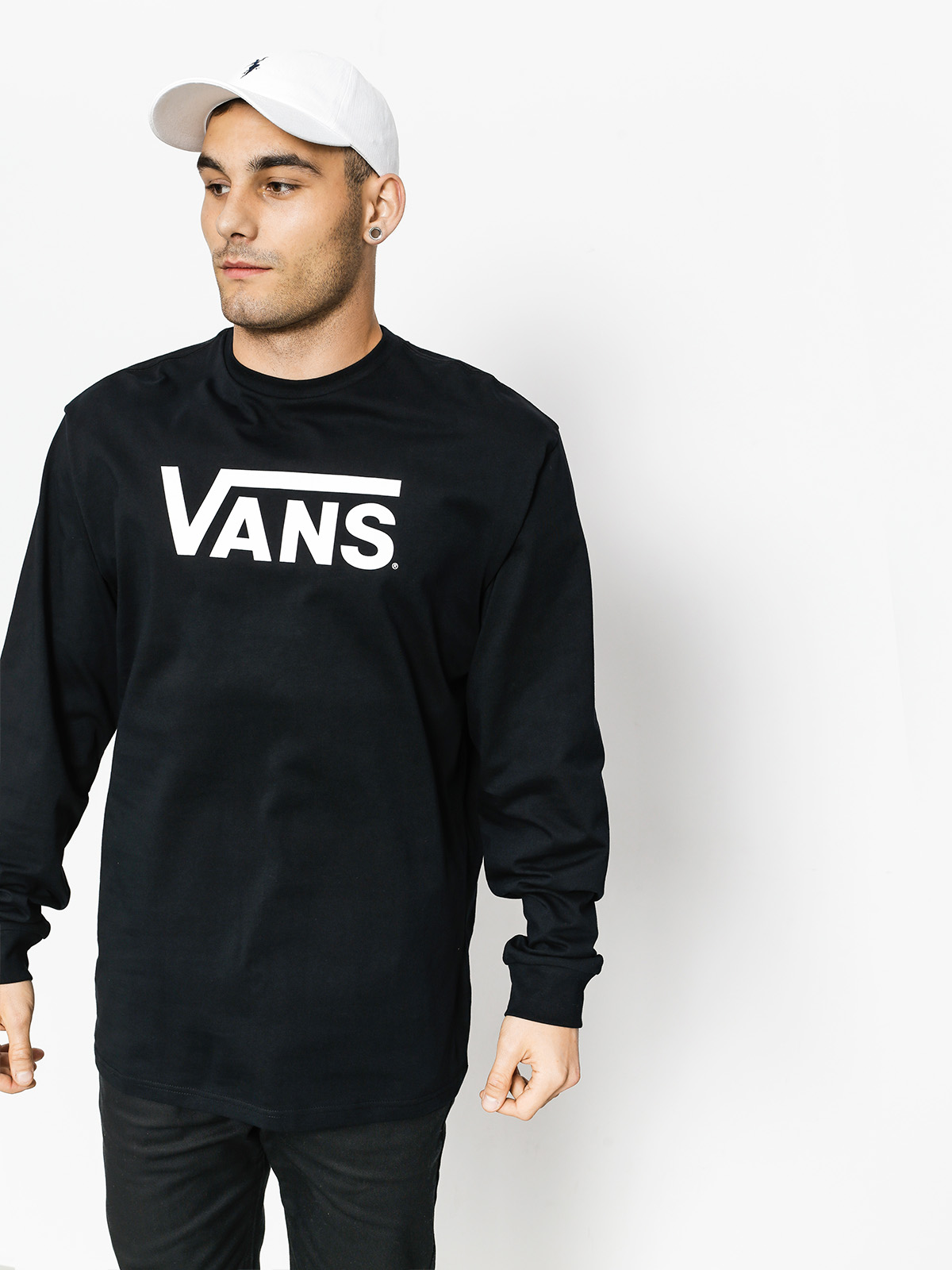 Longsleeve Vans Classic (black / white)