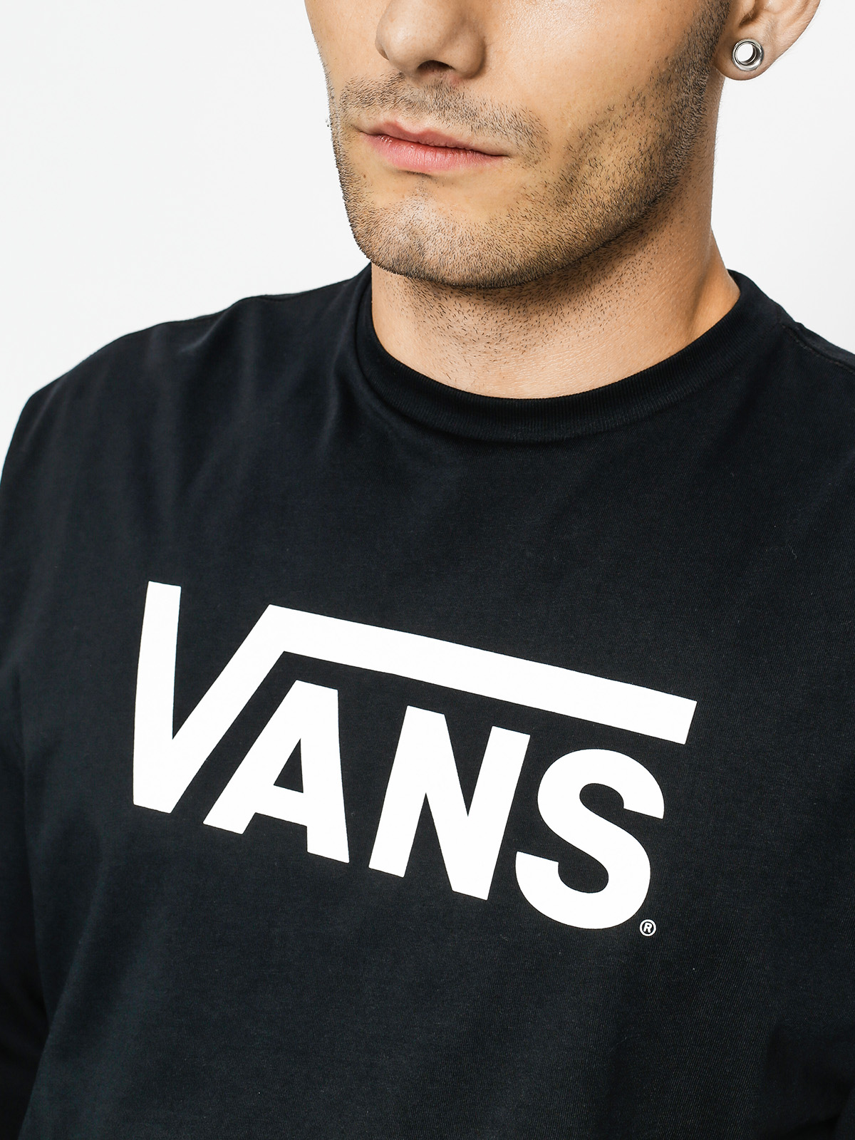 Longsleeve Vans Classic (black / white)