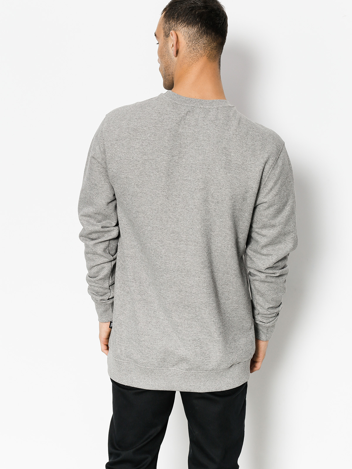 Bluza Vans Classic Crew (concrete heather/black)