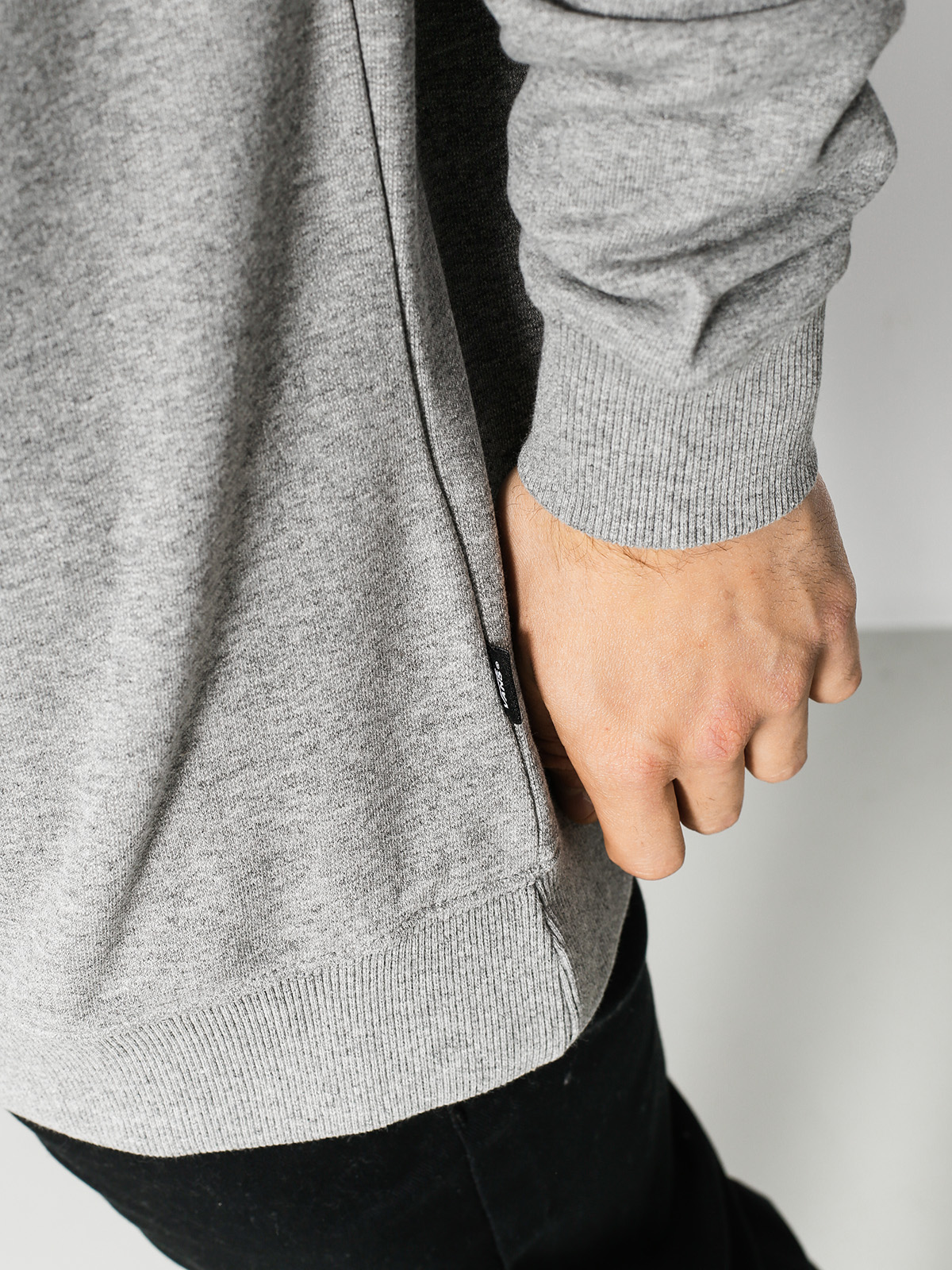 Bluza Vans Classic Crew (concrete heather/black)