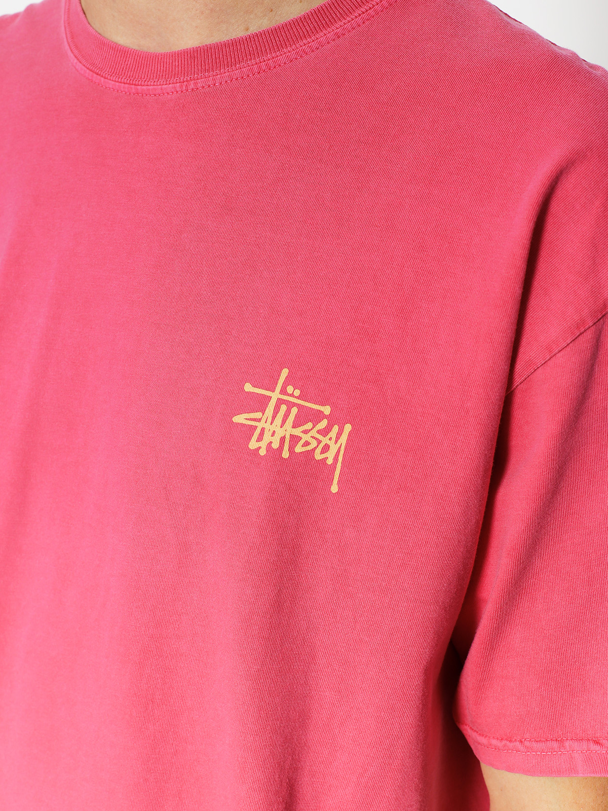 T-shirt Stussy Wave Dragon Pig Dyed (rose)