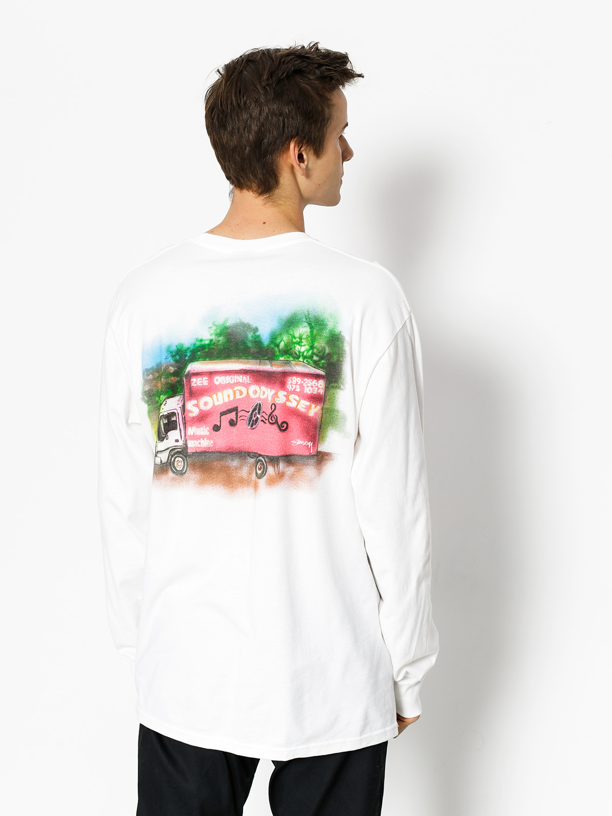 Longsleeve Stussy Sound Odyssey (white)
