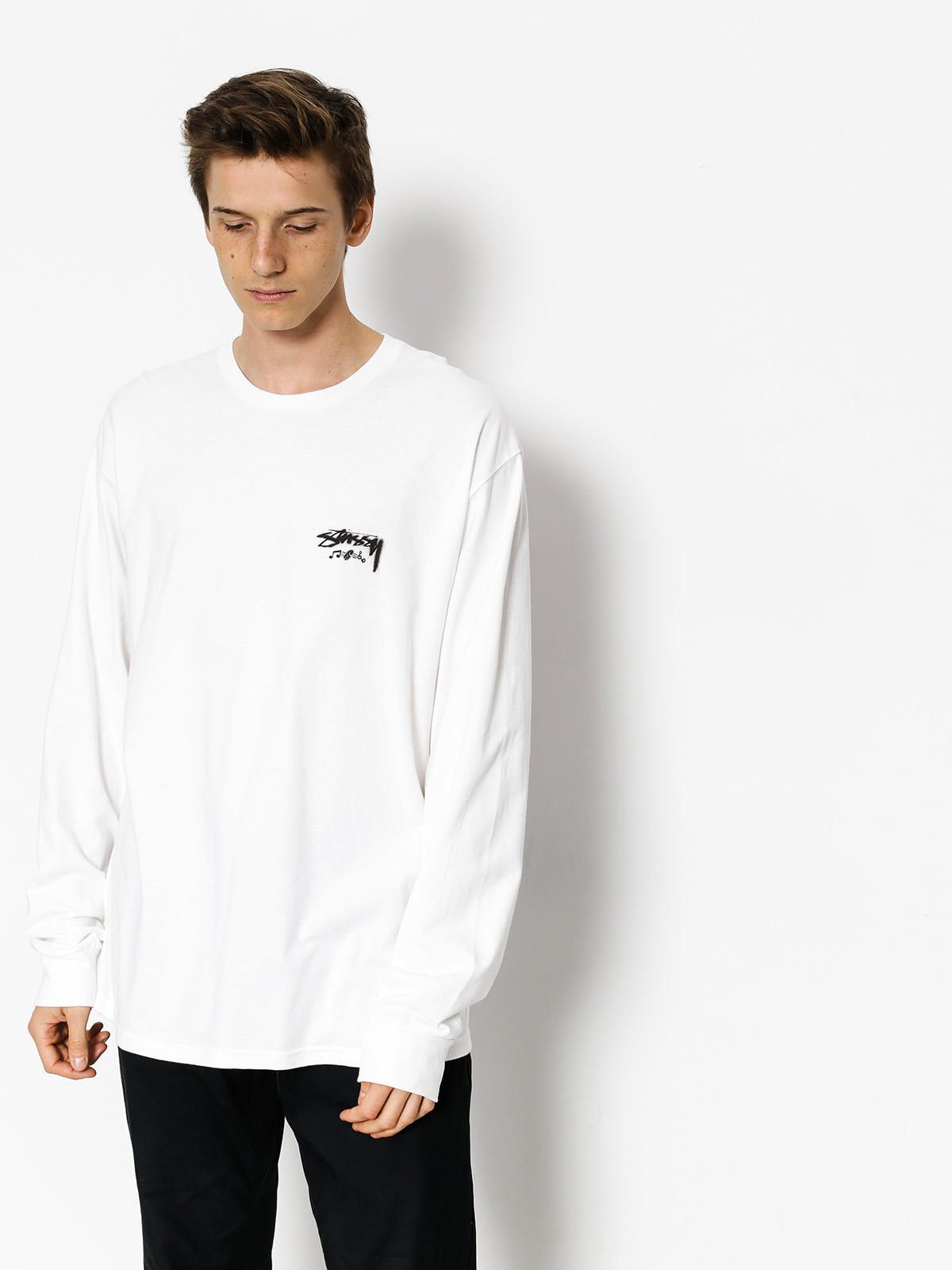 Longsleeve Stussy Sound Odyssey (white)