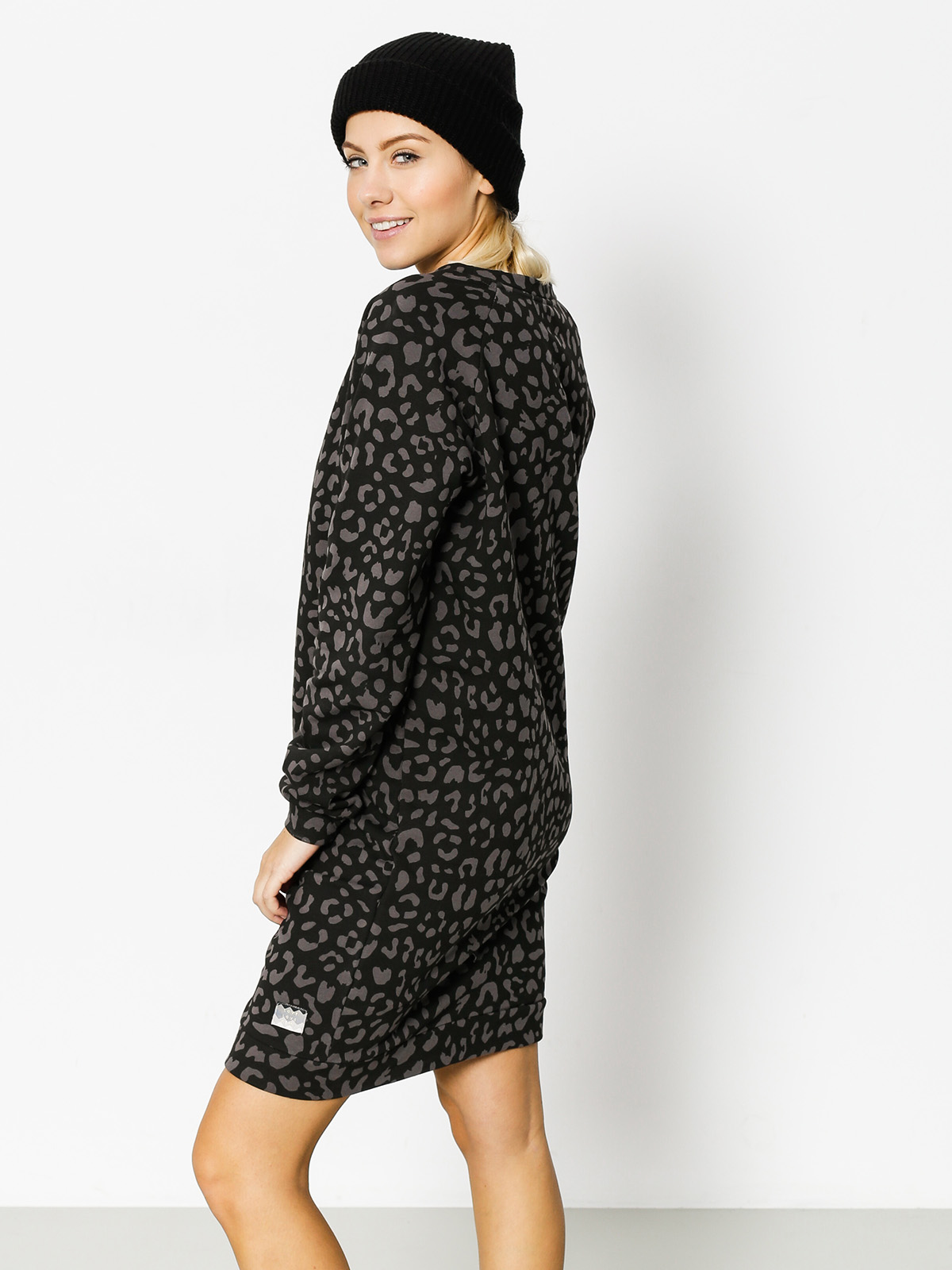 Sukienka Femi Stories Sofi Wmn (blk leo)