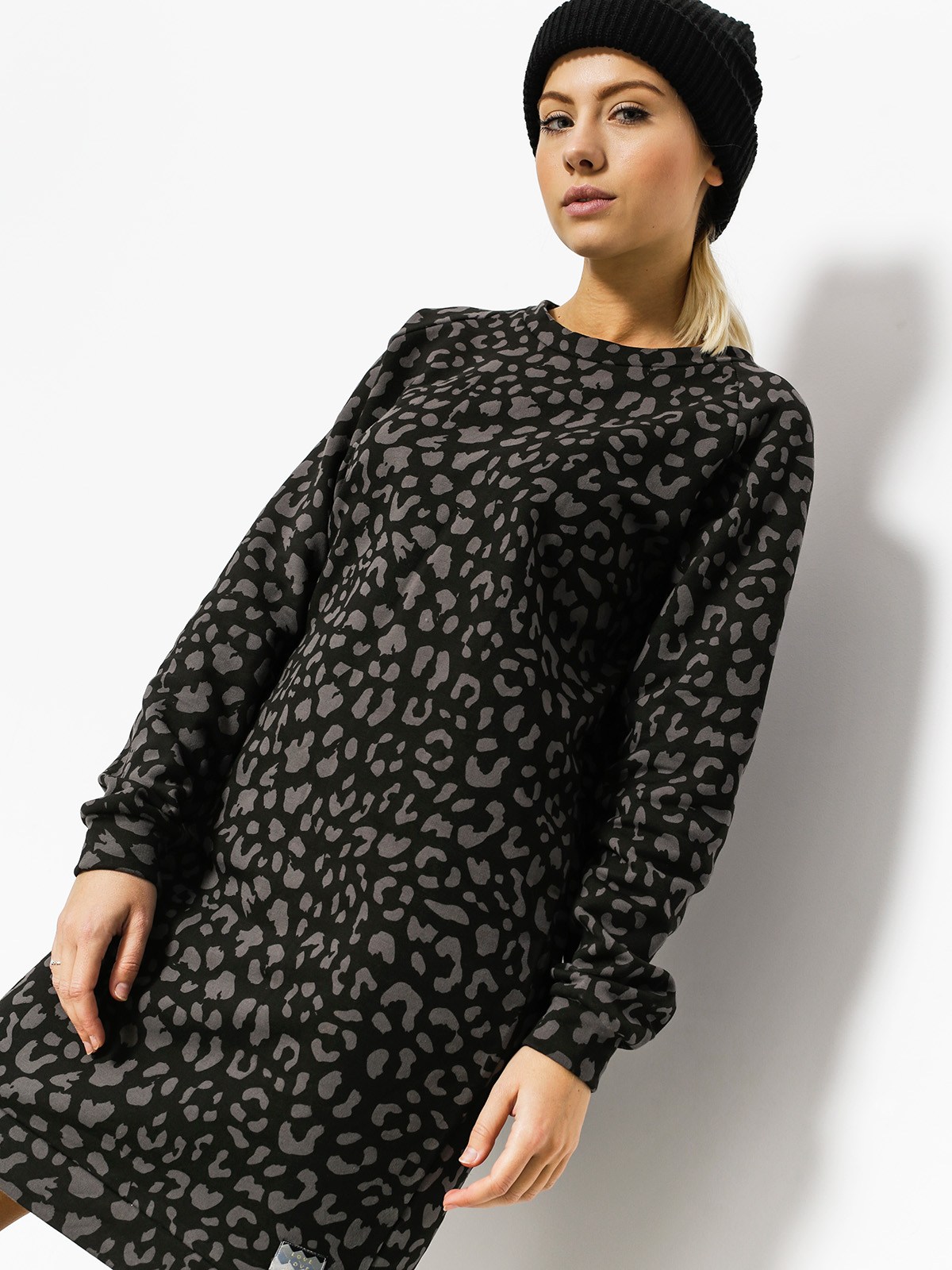 Sukienka Femi Stories Sofi Wmn (blk leo)