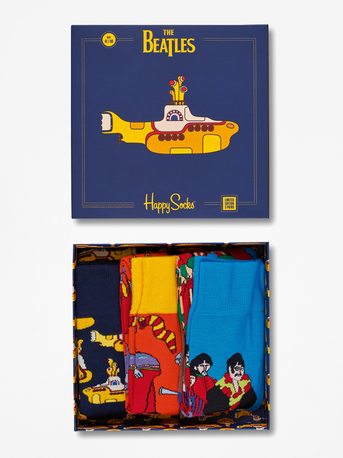 Skarpetki Happy Socks The Beatles (ep collectors box 3 pack)