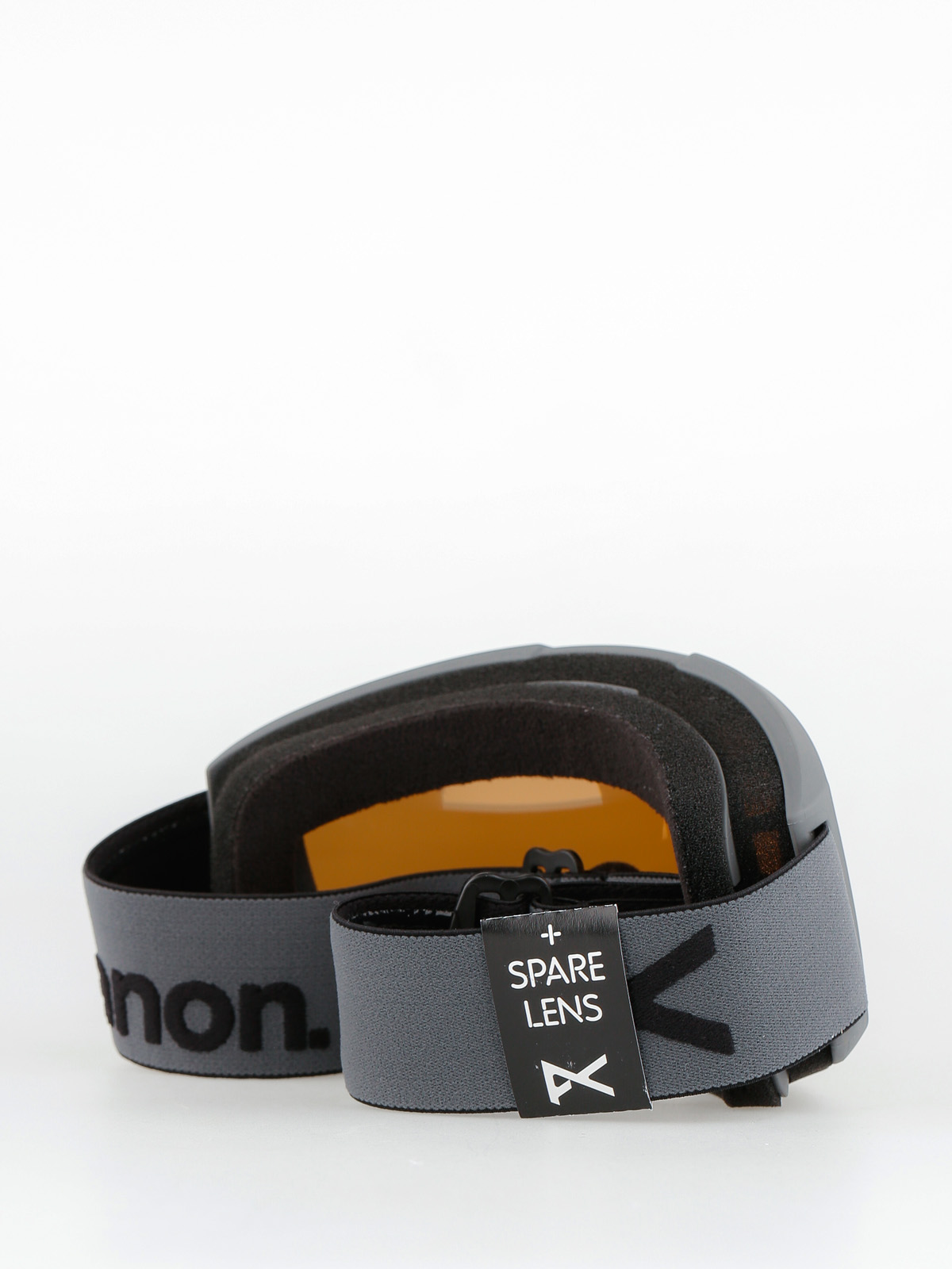 Gogle Anon Helix 2.0 W/Spare (stealth/silver amber)