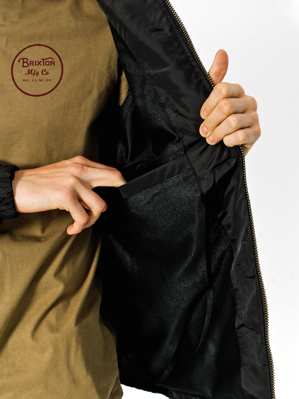 Kurtka Brixton Claxton (black)