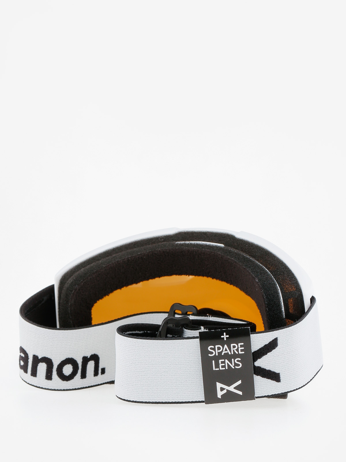 Gogle Anon Helix 2.0 W/Spare (white/silver amber)