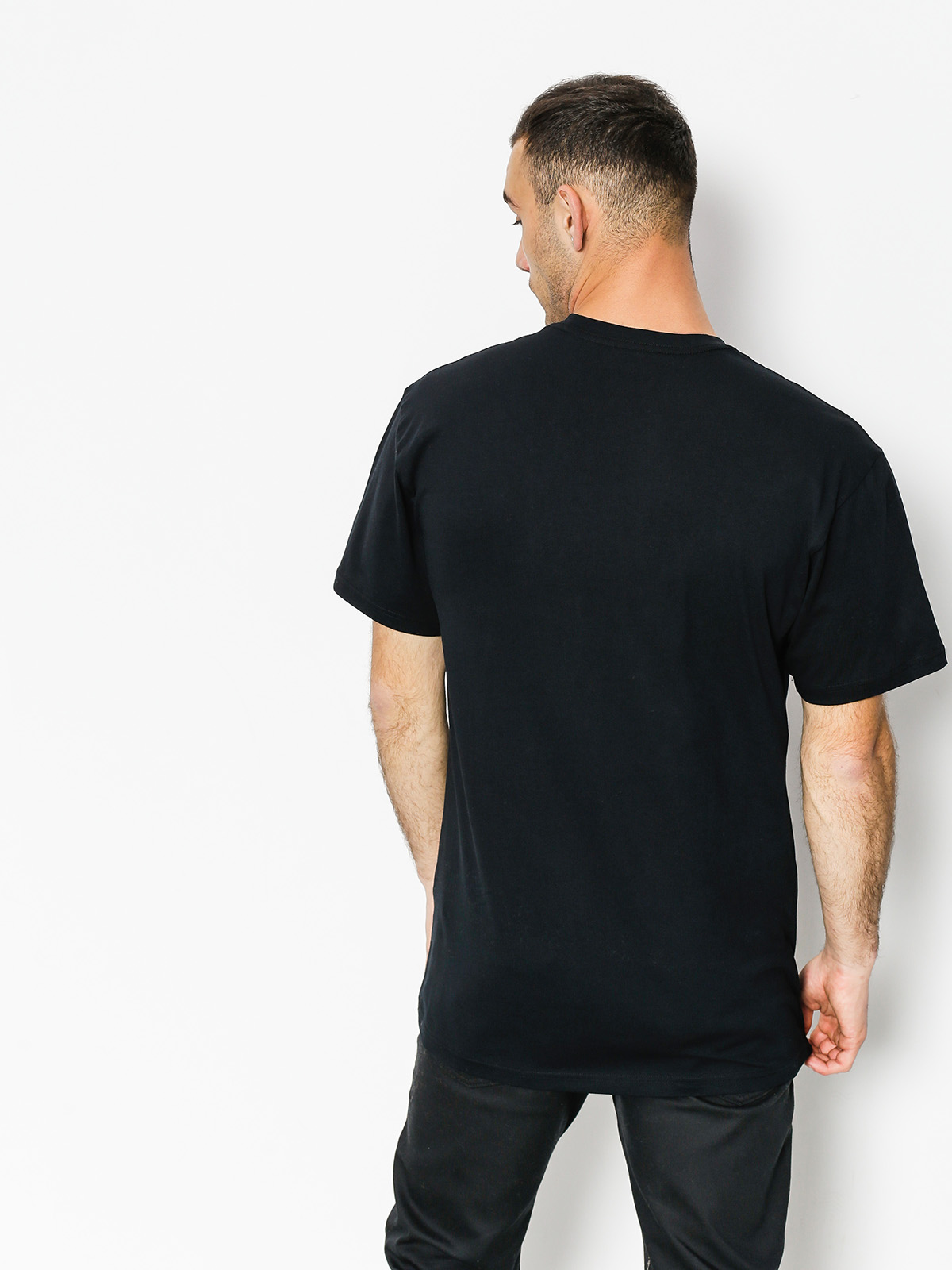 T-shirt Vans Full Patch (black/white)