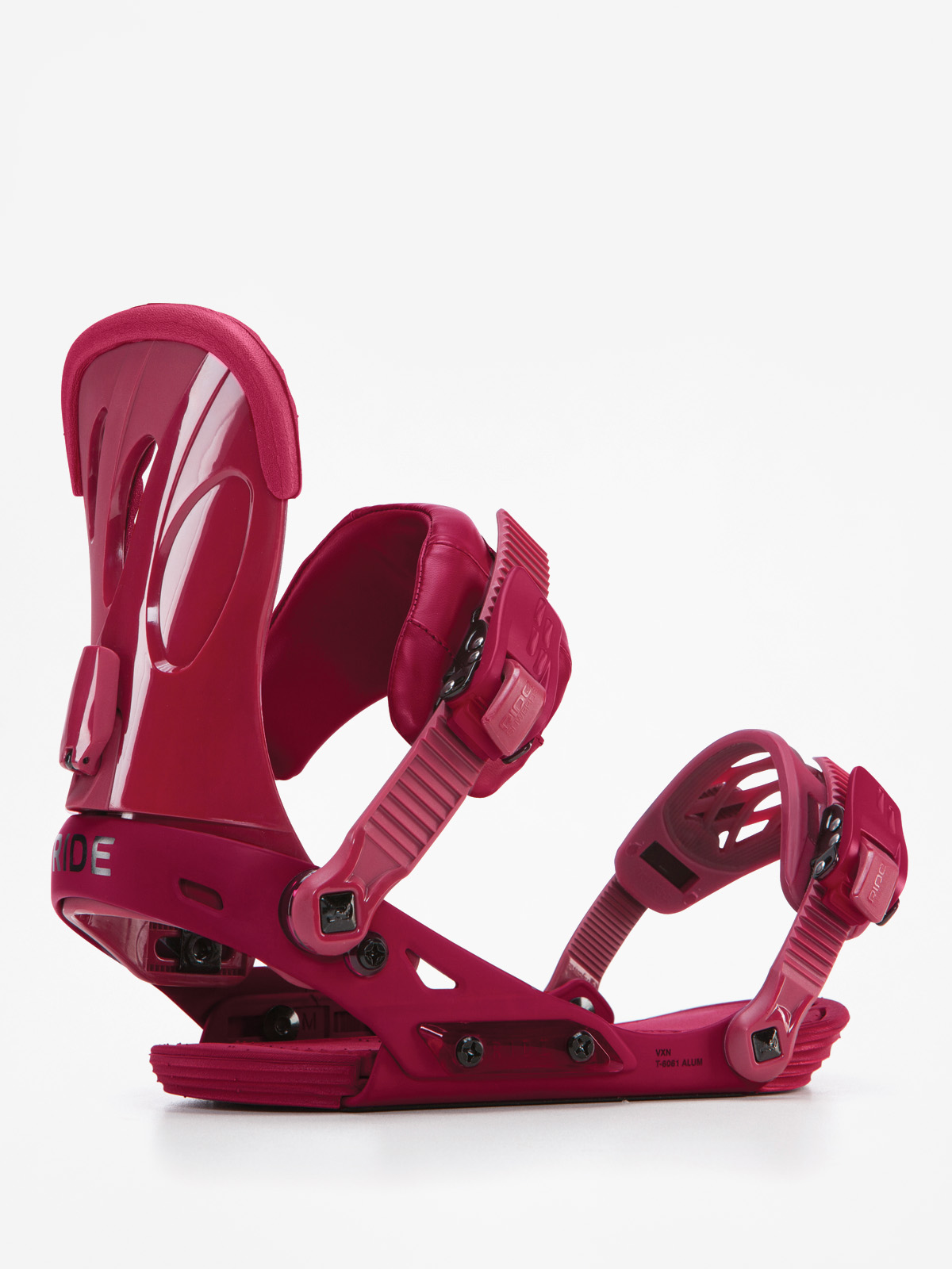 Damskie Wiązania snowboardowe Ride Vxn (maroon)