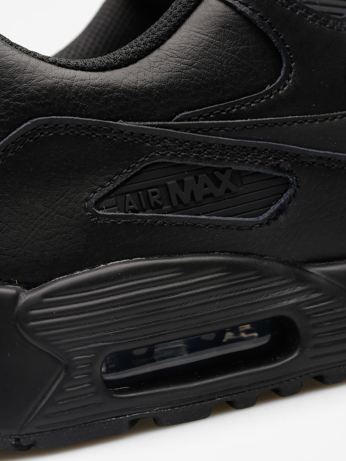 Buty Nike Air Max 90 Leather Gs (black/black)