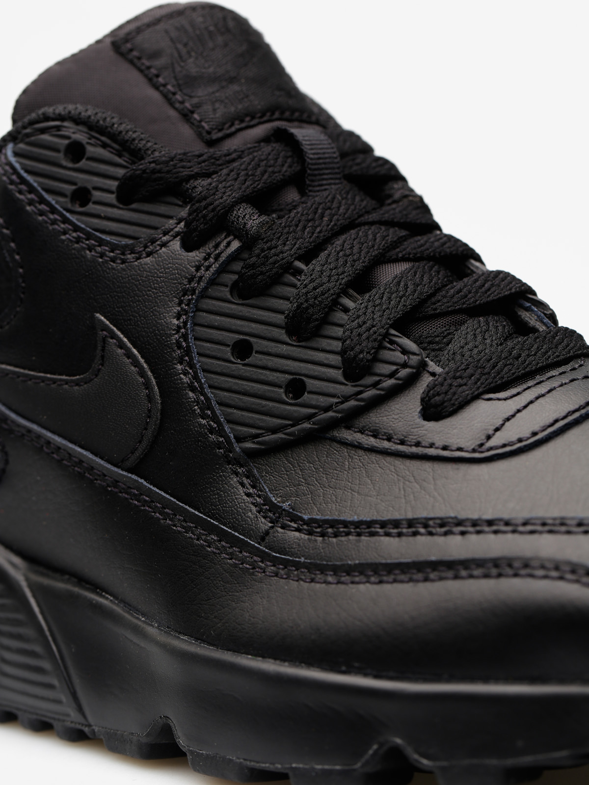 Buty Nike Air Max 90 Leather Gs (black/black)