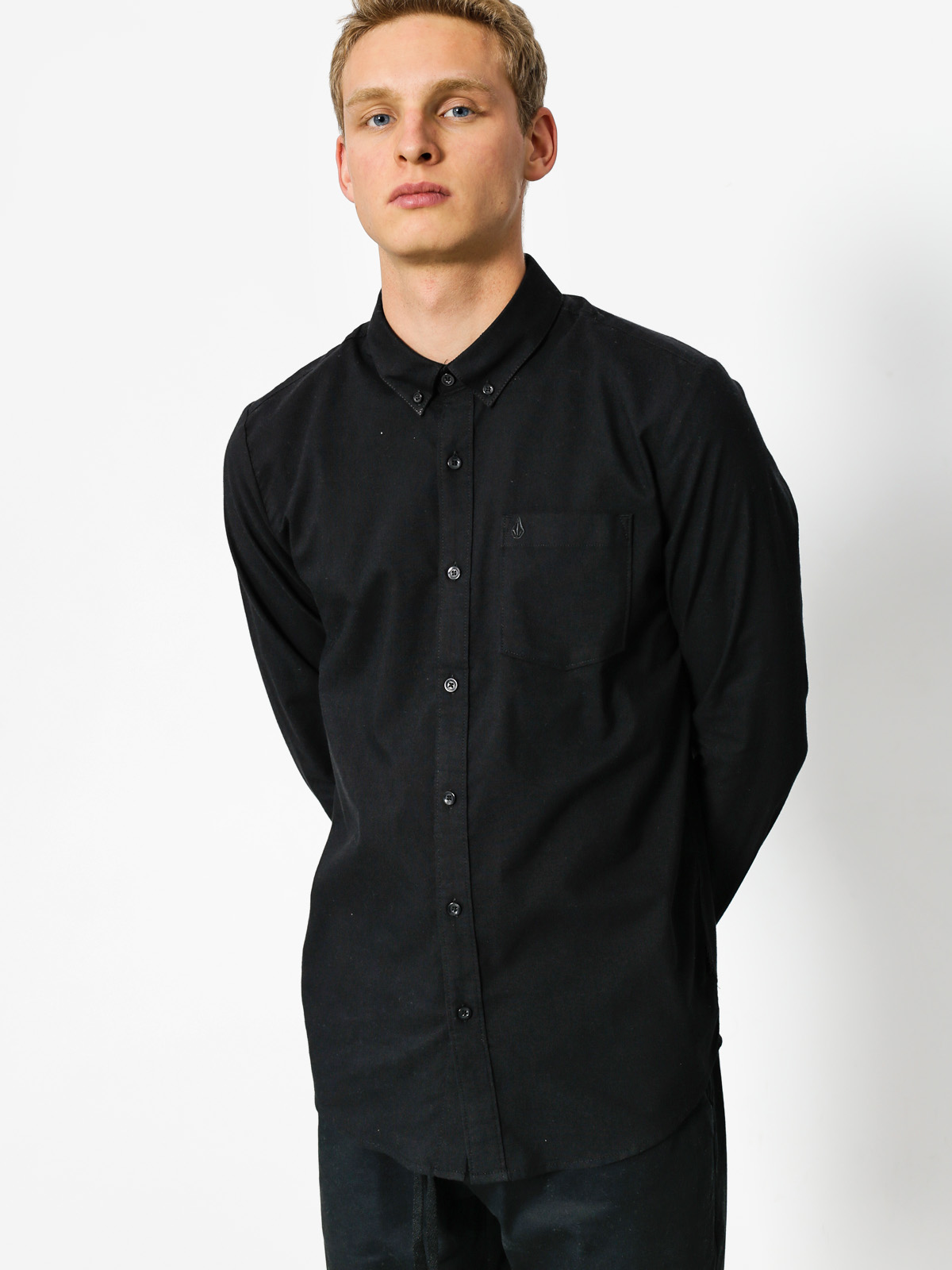 Koszula Volcom Oxford Stretch (blk)