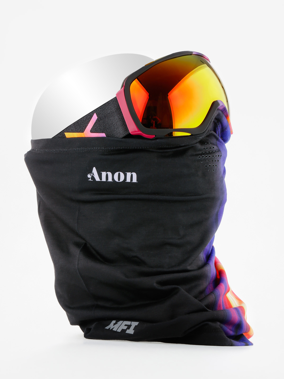 Gogle Anon Tempest Mfi Wmn (aura black/rd solex)