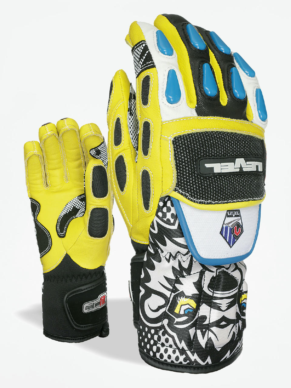 Rękawice Level Worldcup Jr Cf (black yellow)