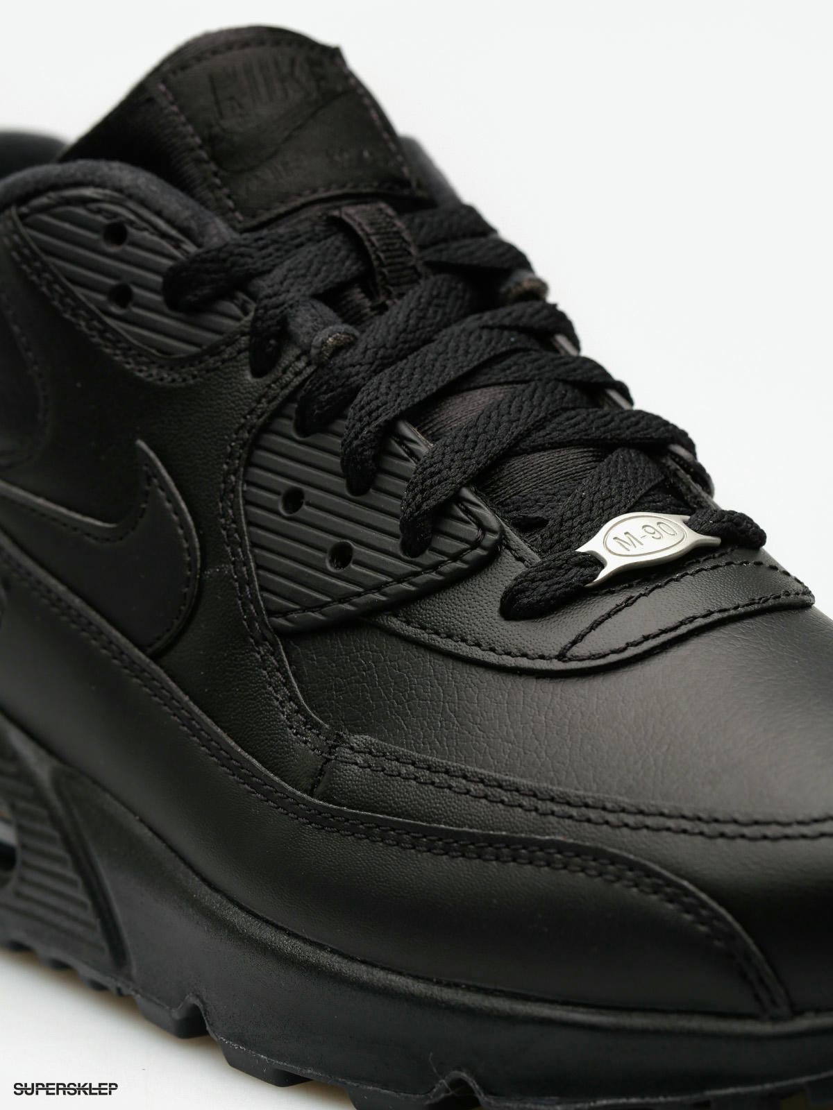 black leather nike