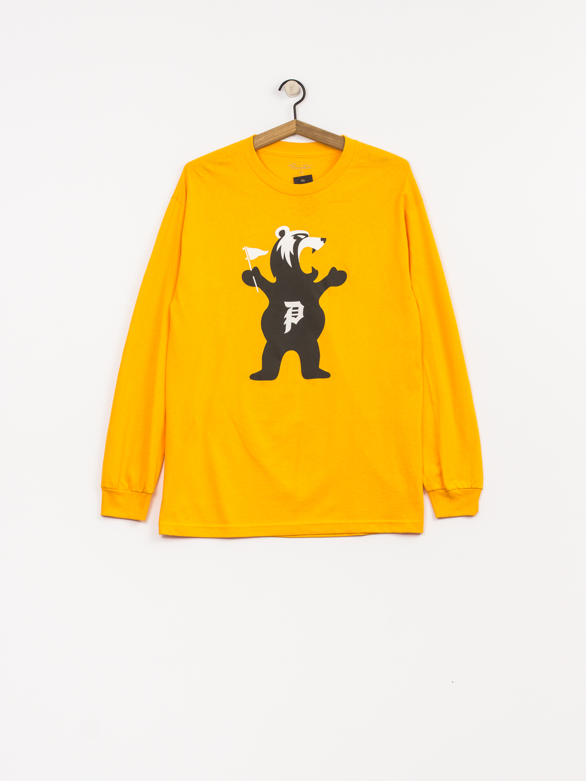 Longsleeve Primitive x Grizzly Griptape Mascot (gold)