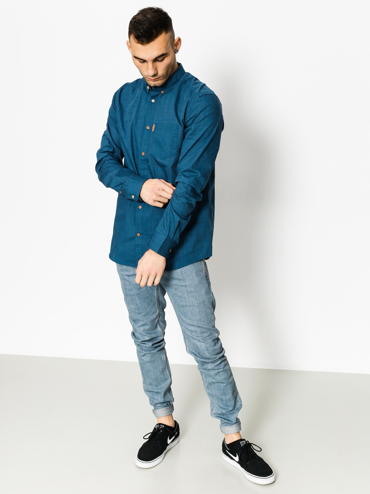 Koszula Iriedaily Irie City Ls (navy blue)