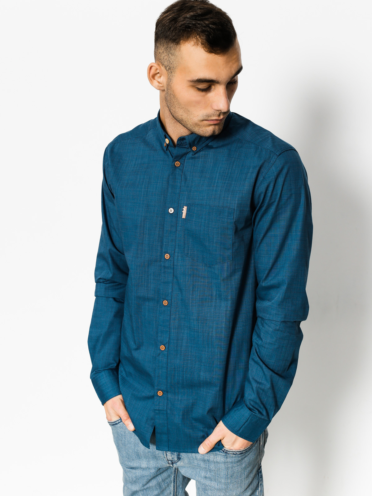 Koszula Iriedaily Irie City Ls (navy blue)