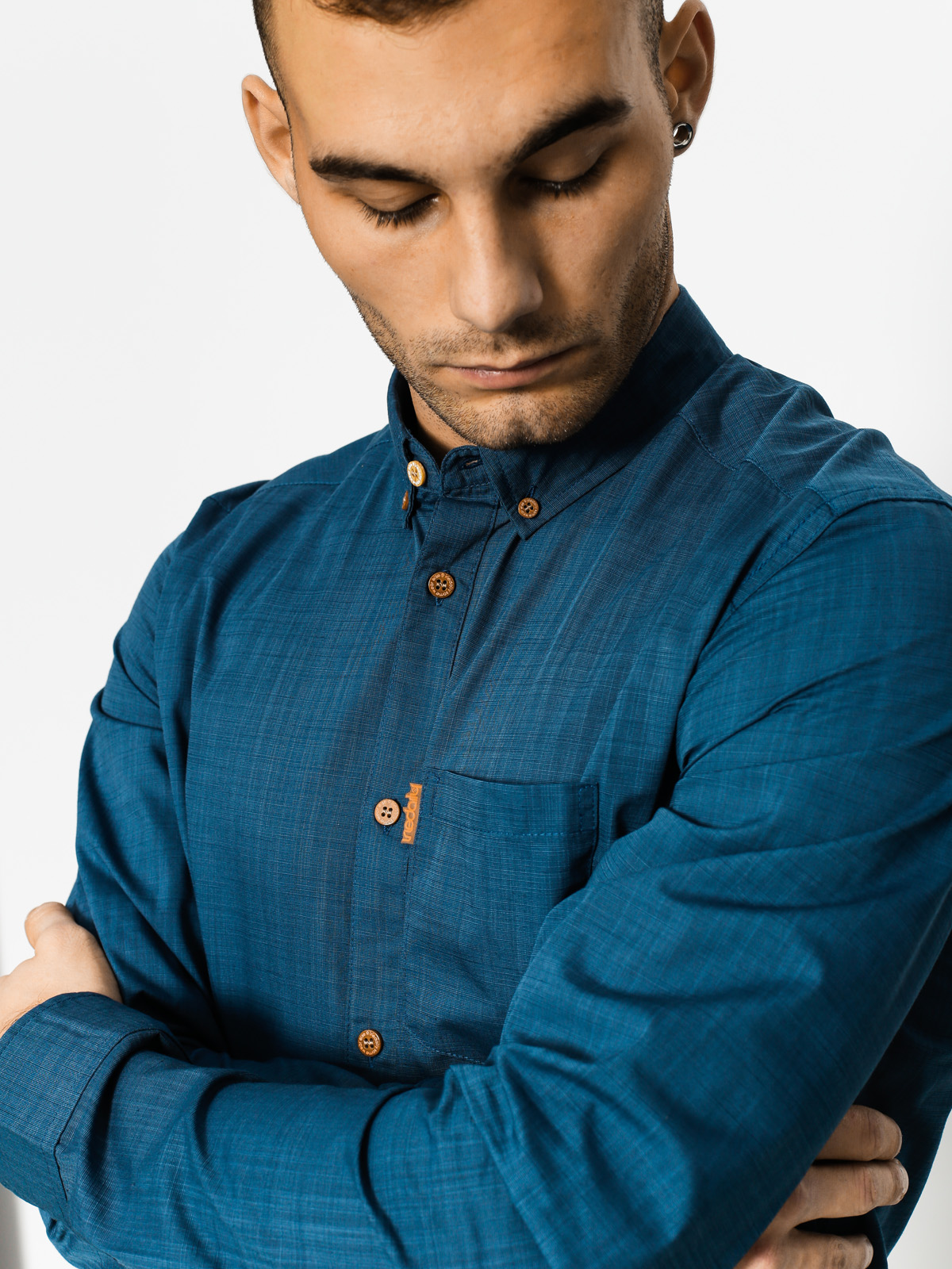 Koszula Iriedaily Irie City Ls (navy blue)