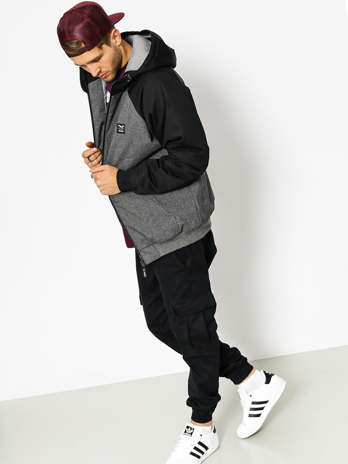 Kurtka Iriedaily Another Flag (black)