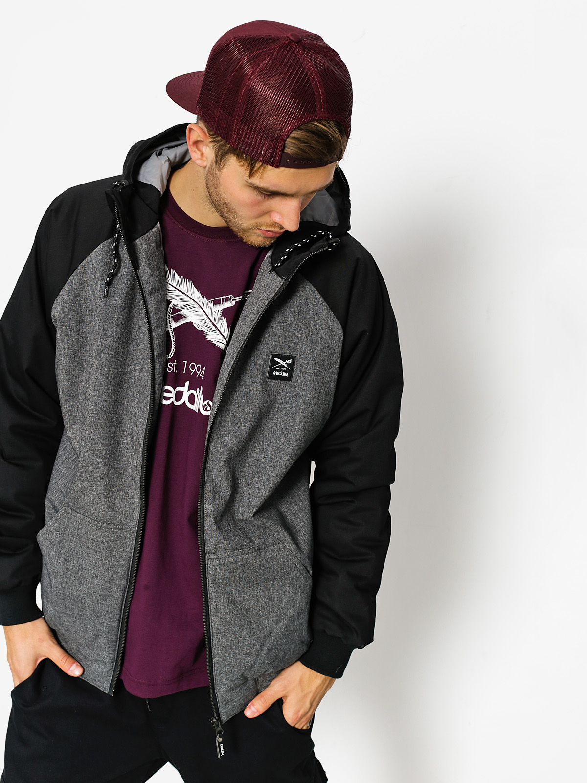 Kurtka Iriedaily Another Flag (black)