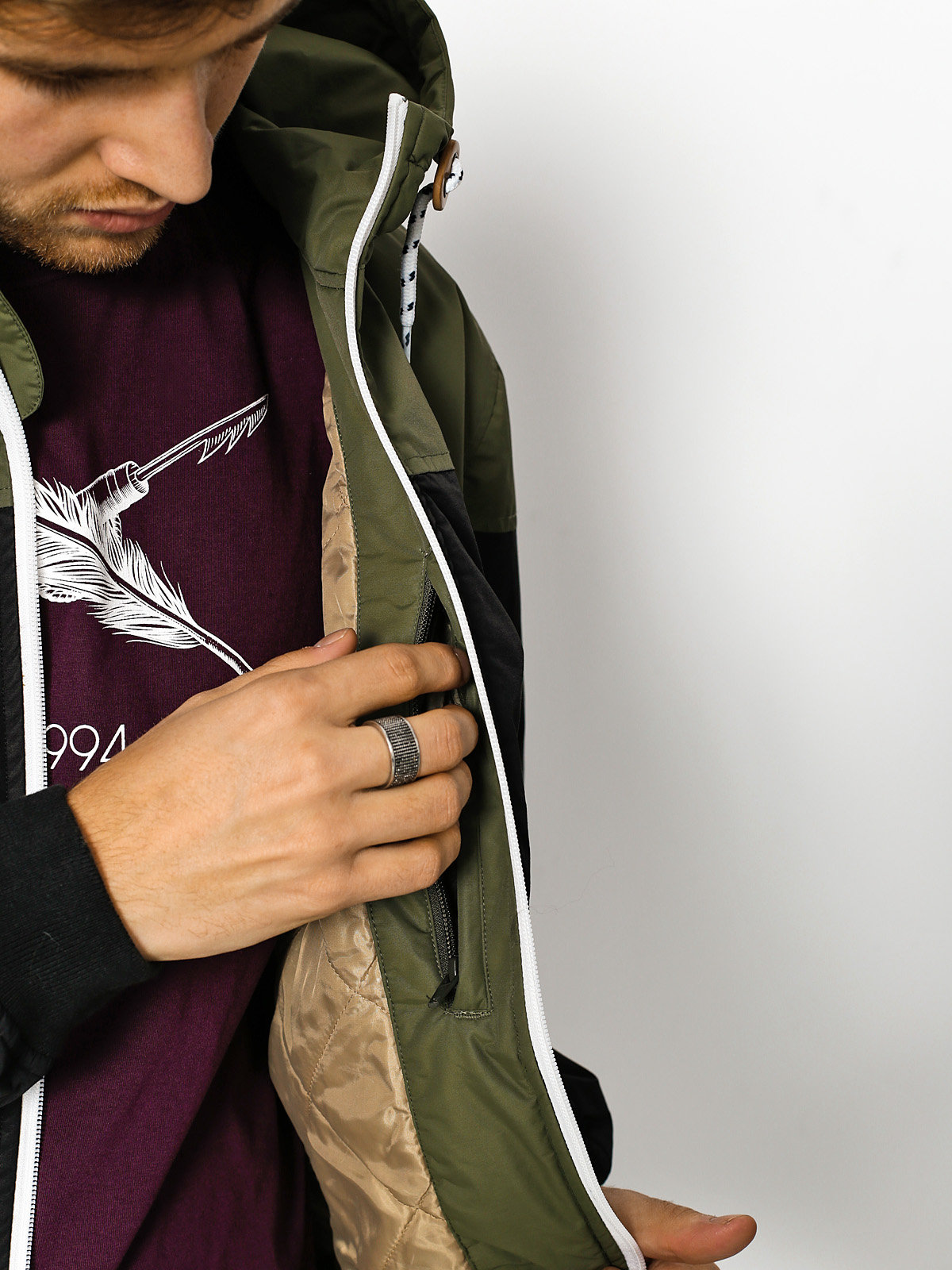 Kurtka Iriedaily Insulaner (black)