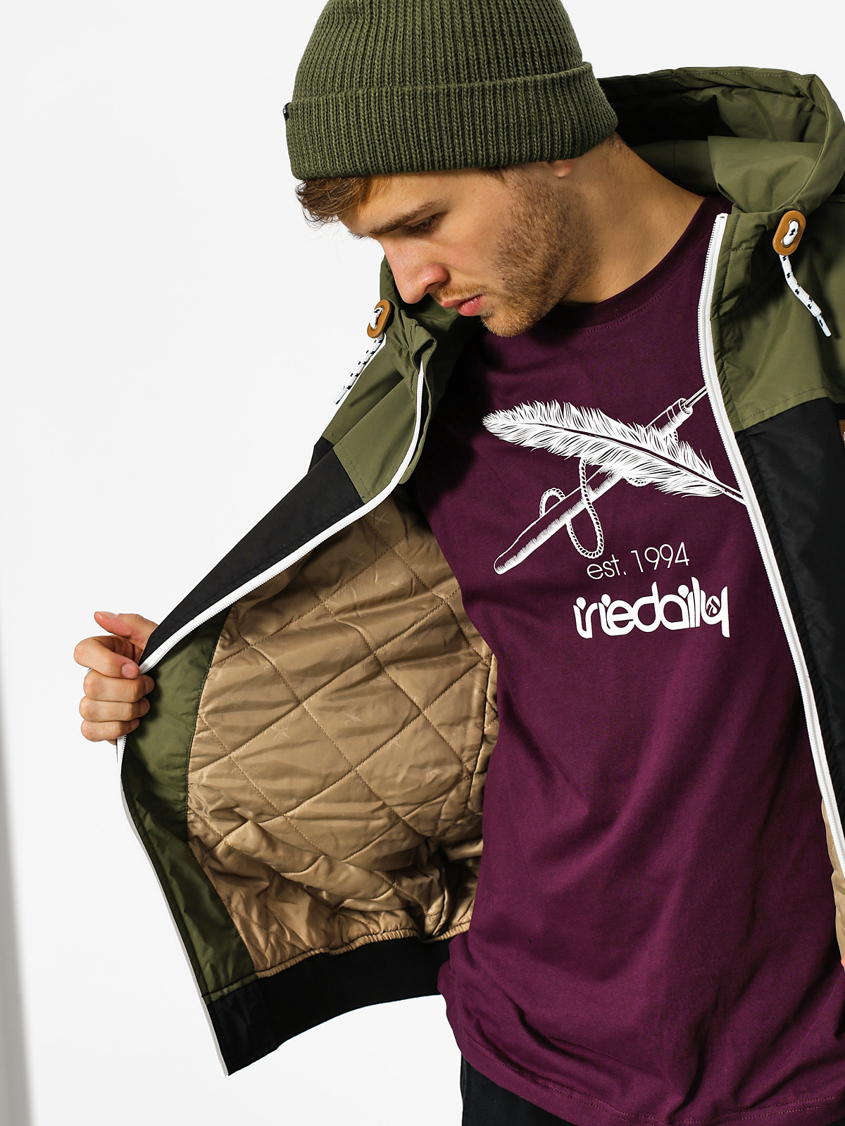 Kurtka Iriedaily Insulaner (black)