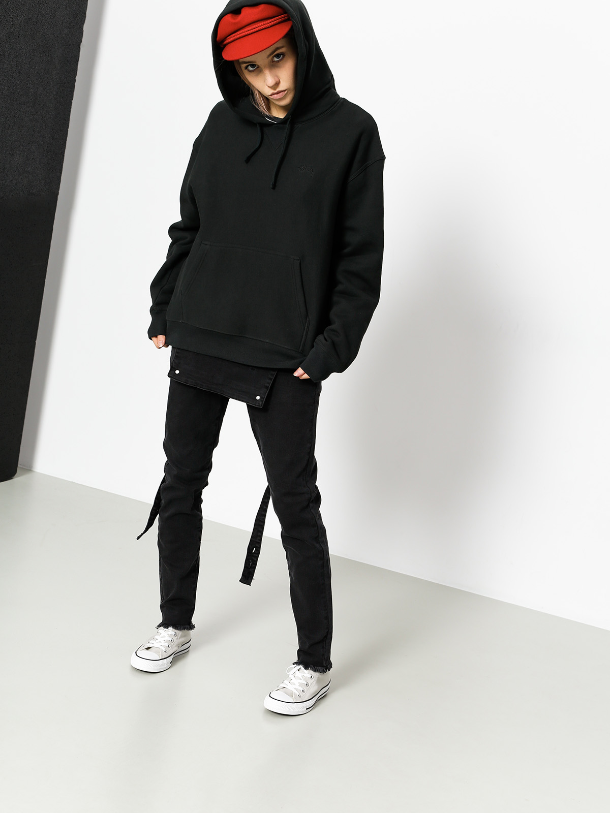 Bluza Stussy Shiloh Hoodie Wmn (black)