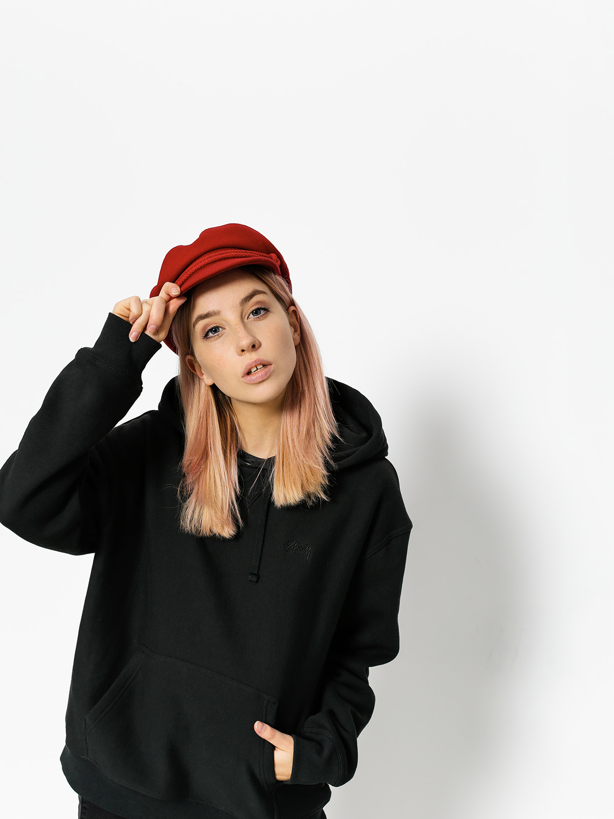 Bluza Stussy Shiloh Hoodie Wmn (black)