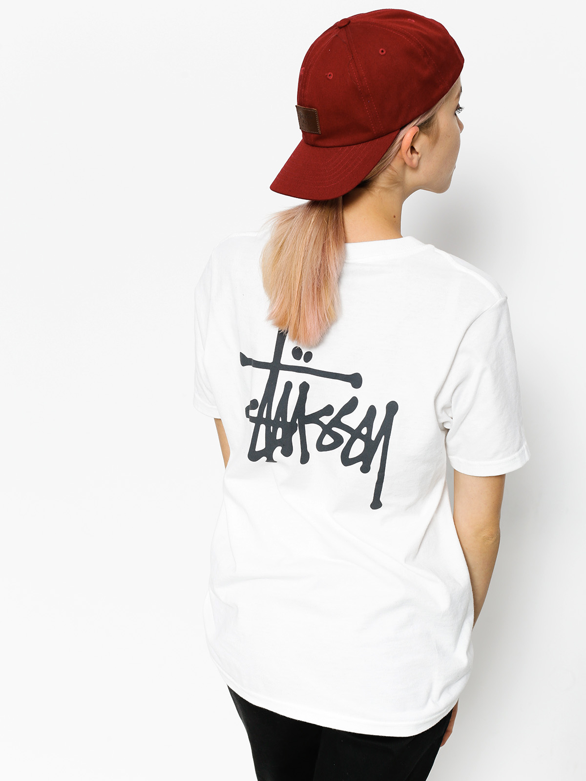 T-shirt Stussy Basic Stussy Wmn (white)