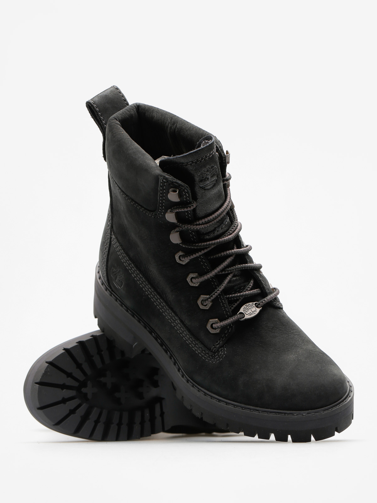 Buty Timberland Courmayeur Valley Yboot Wmn (black nubuck)