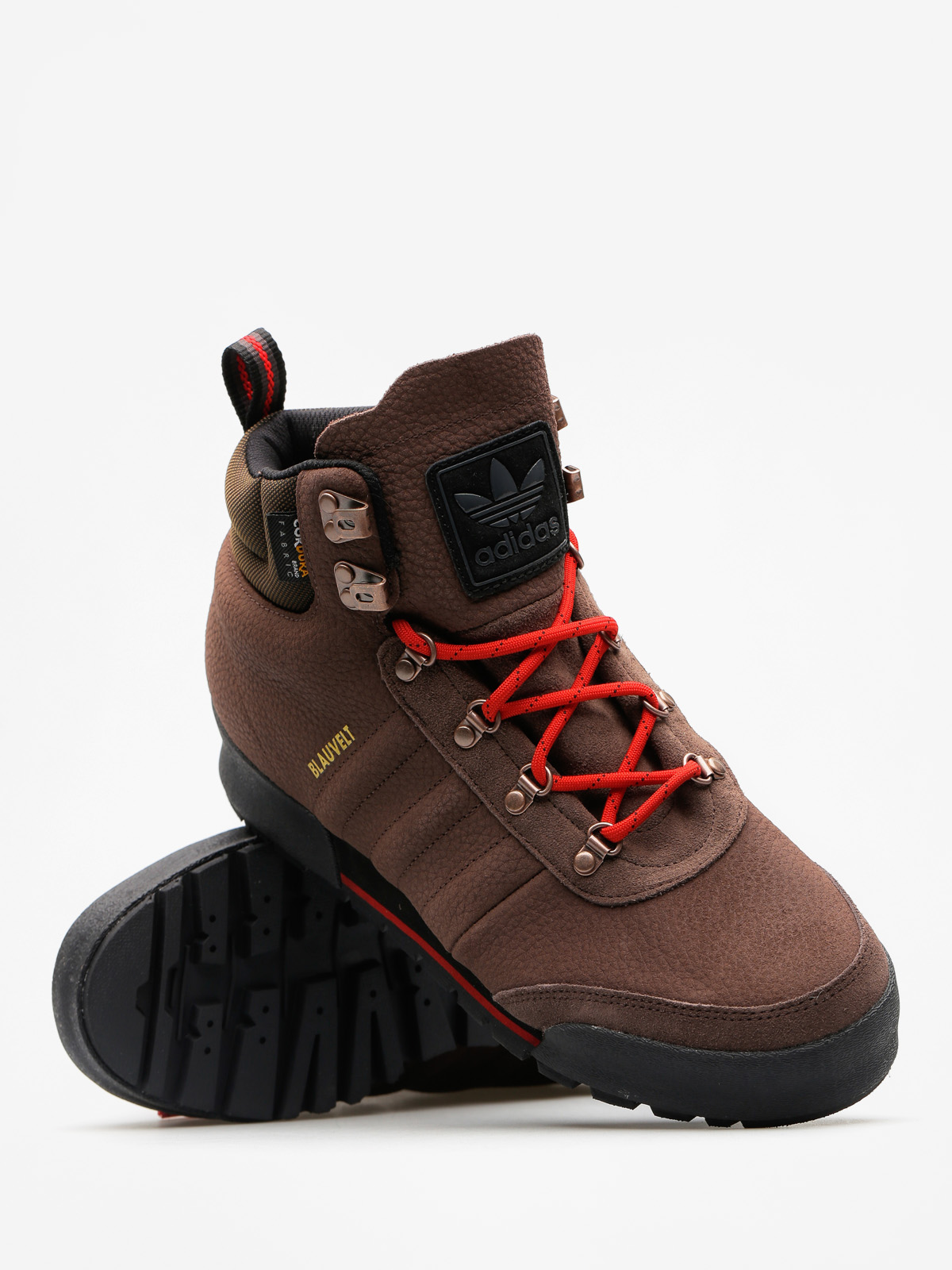 Buty zimowe adidas Jake Boot 2.0 (brown/scarle/cblack)