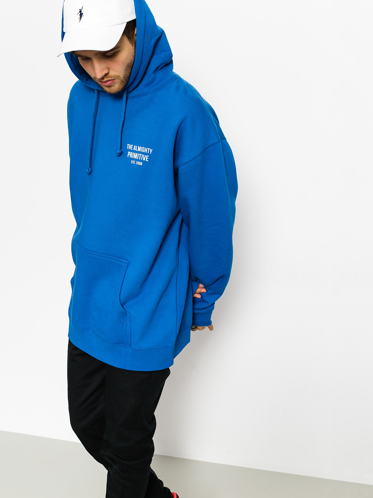 Bluza z kapturem Primitive Allmighty HD (royal)