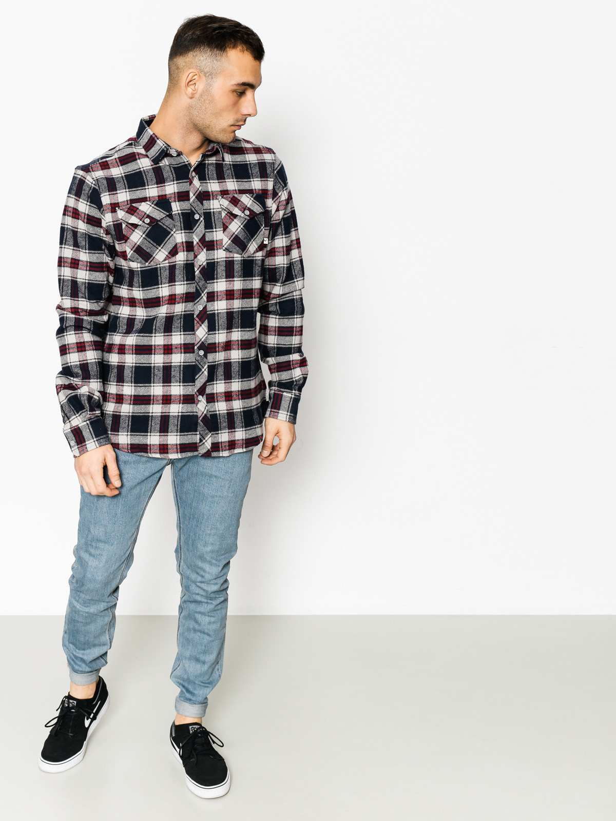 Koszula Iriedaily Rosomako 2.0 Ls (grey blue)