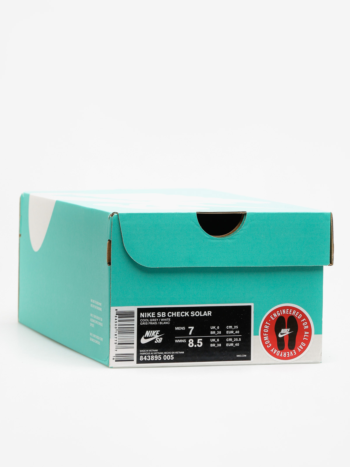 Buty Nike SB Check Solar (cool grey/white)