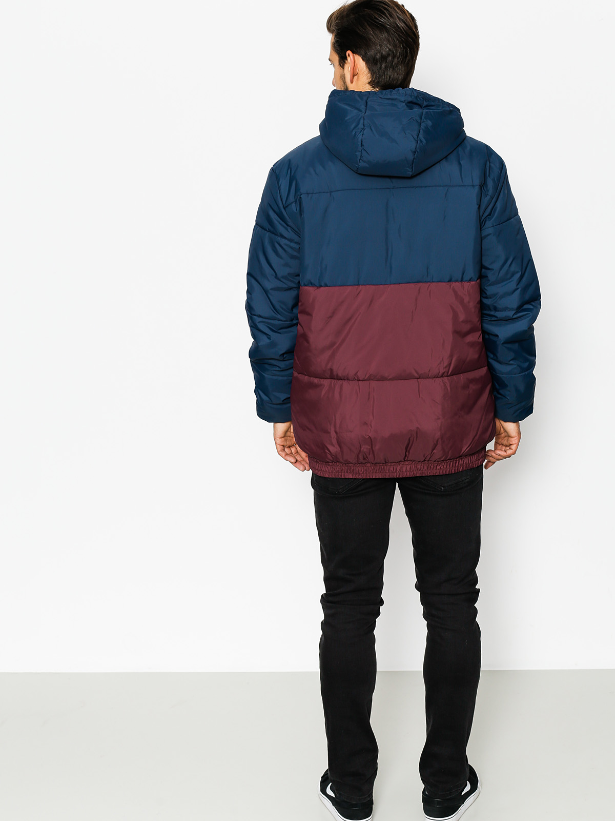 Kurtka Iriedaily Stagger Hood (navy red)