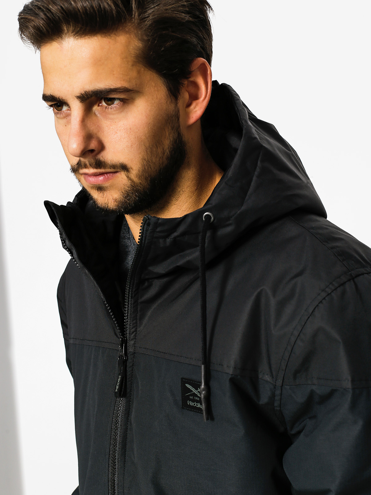 Kurtka Iriedaily Insulaner Mel (black mel)