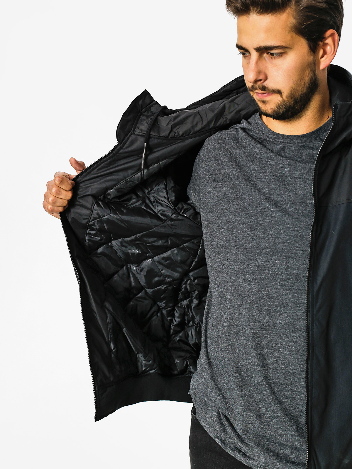 Kurtka Iriedaily Insulaner Mel (black mel)