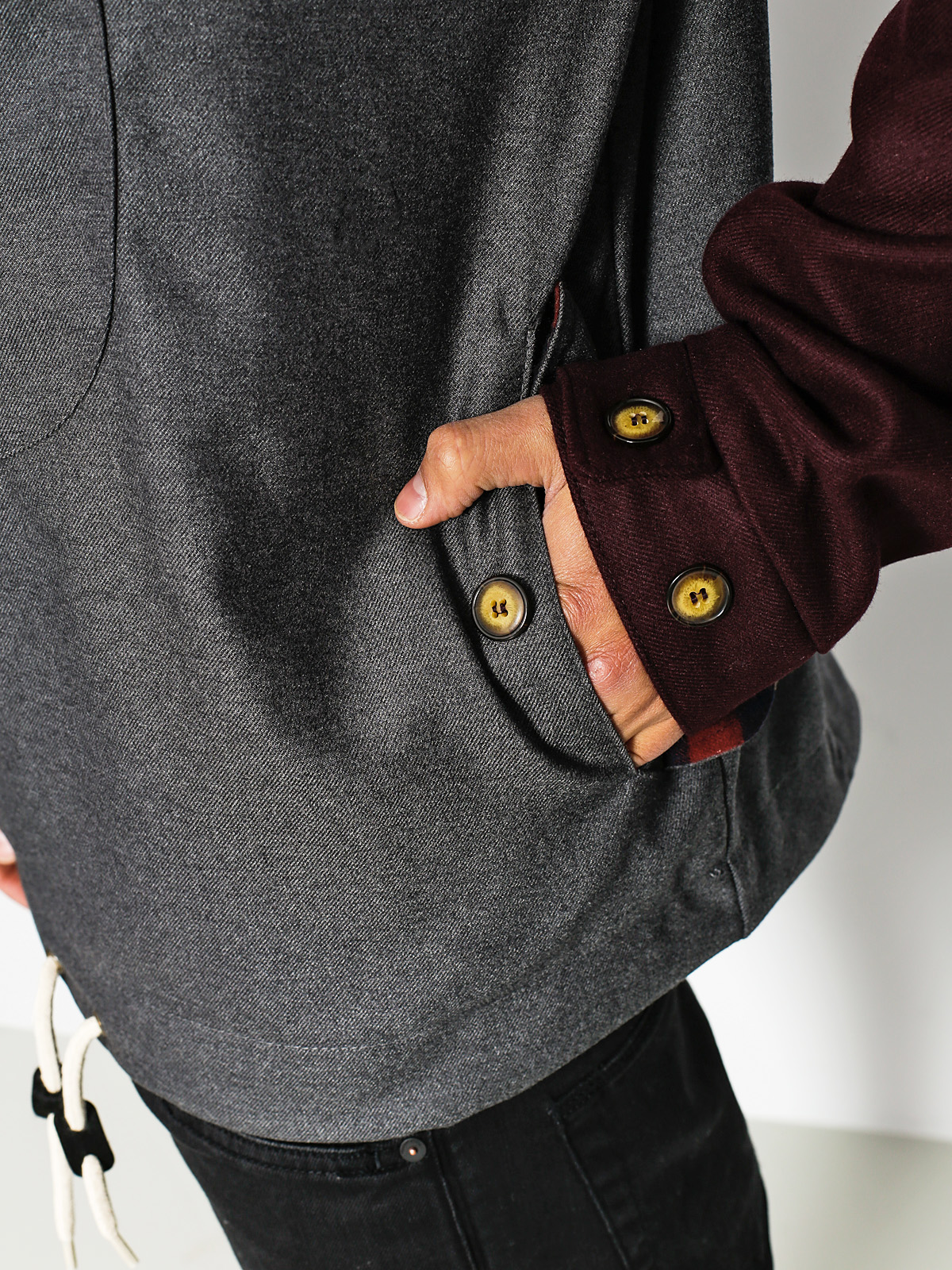 Kurtka Turbokolor Freitag (brown grey)
