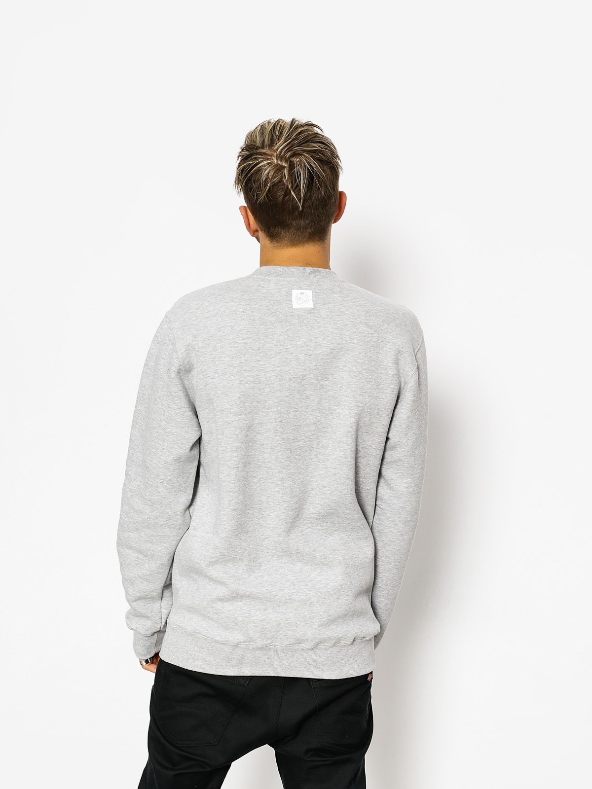 Bluza MassDnm Base (light heather grey)