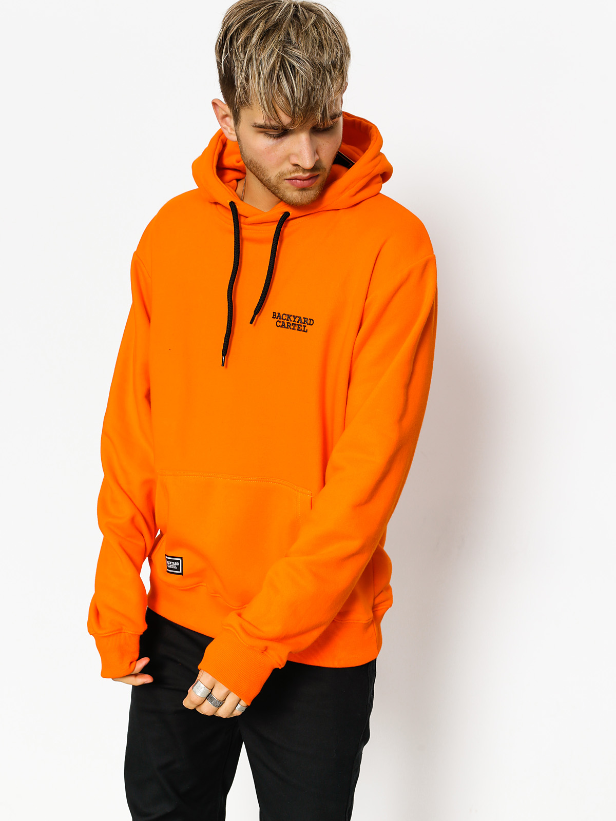 Bluza z kapturem Backyard Cartel Back Label HD (claret)
