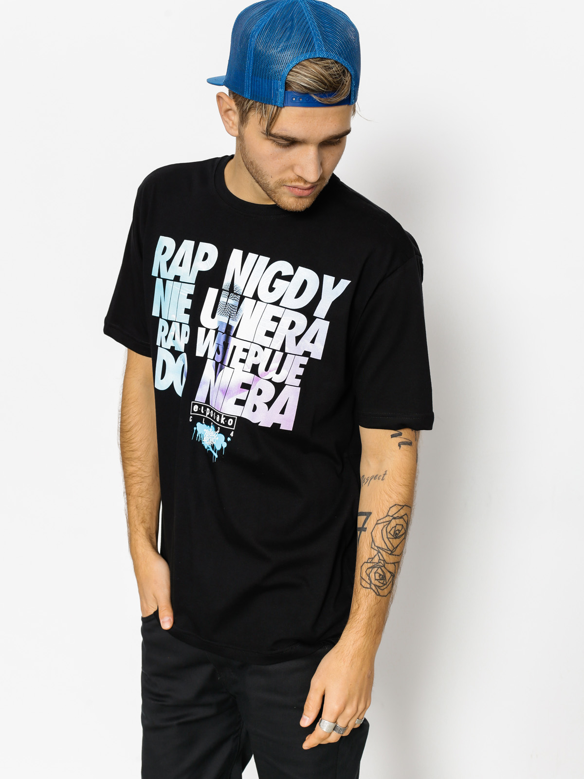T-shirt El Polako Rap Nie Umiera (black)